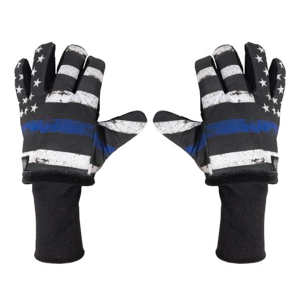 Rescue Grilling Gloves Thin Blue Line Edition