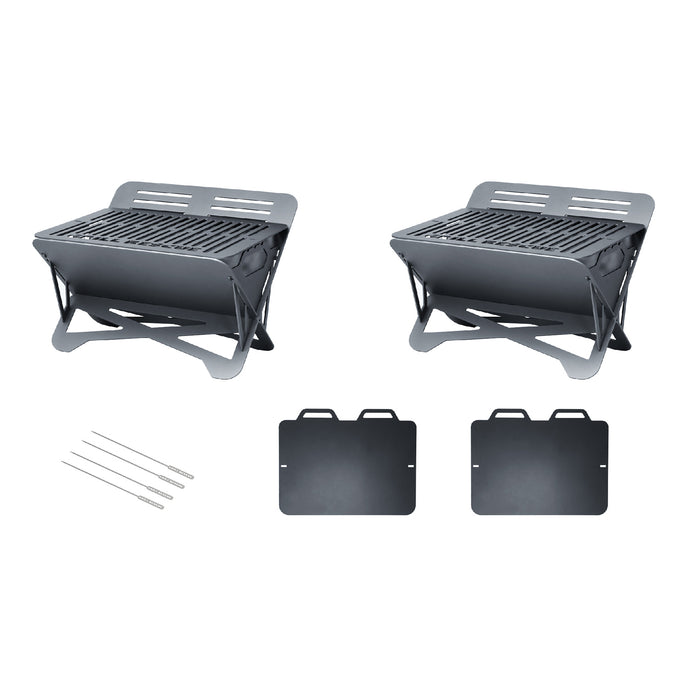 Slack Pack: 2 Caveman Mini Grills + Extras